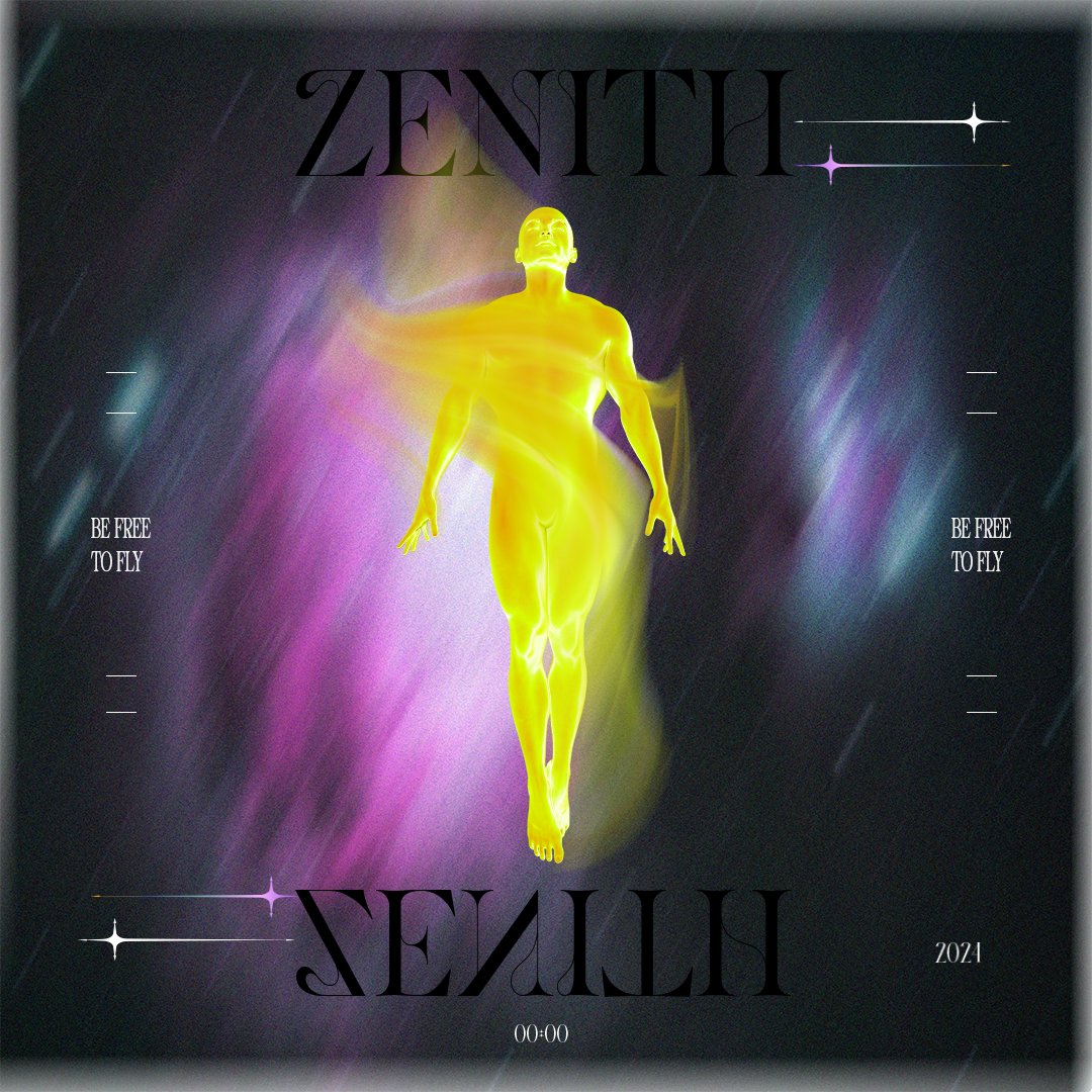 GM✨
New Drop on @objktcom 

✨ZENITH✨

Fly with the melody of your heart.❤️

1/1 ,25XTZ
🔻Link below🔻
#NFTCommunity  #nftart #WomensArt #TezosNFTs #TezosArts #Amyttiis #SaturdayMotivation #SaturdayThoughts #blender #3dartwork #WeekendVibes