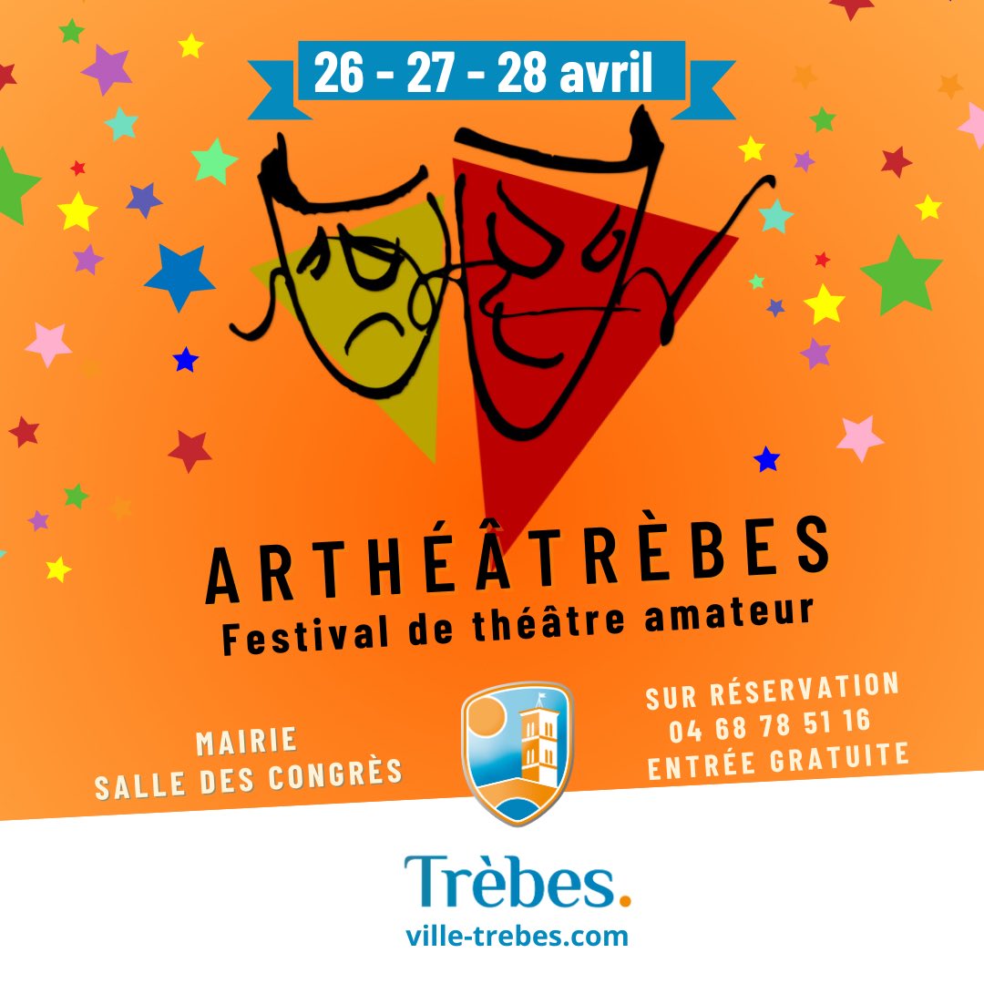 « ArthéâTrèbes » Festival de théâtre amateur 🎭