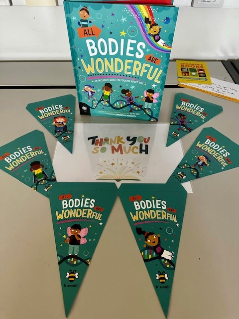 Thank you so much to the brilliant @bsmallpub for sending us over #AllBodiesAreWonderful by #BethCox