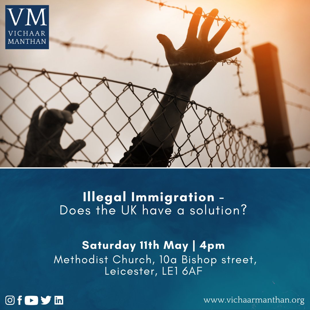 Effectively managing the complexities of irregular migration necessitates a nuanced approach. How can the UK achieve this equilibrium? 

Join us for an insightful discussion with expert speakers as we explore this pressing issue.

Link to register: …-illegal-immigration.eventbrite.co.uk