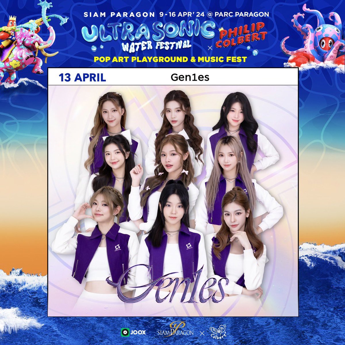 We can't wait for the girls' first ever performances!!!

GEN1ES FIRST APPEARANCE
#WaterFestival2024xGen1es