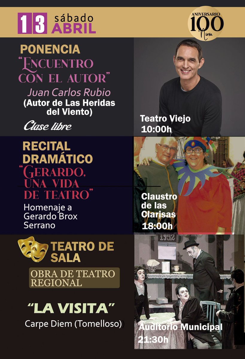 Turismo_SC's tweet photo. Programación para hoy del Festival de Teatro Regional Francisco Nieva https://t.co/uywvgXcMaQ