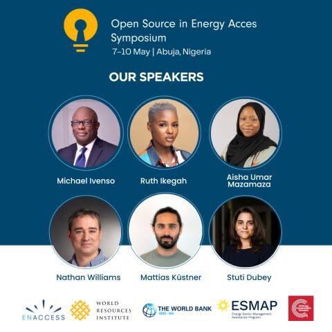 Cleantechhubng's tweet photo. The upcoming Open Source in Energy Access Symposium (OSEAS) in 2024 will feature an impressive lineup of speakers.
More information about other expected speakers can be found on the event's website at #OSEAS2024 - https://t.co/I7SfIFstPi
#OSEAS #OpenSourceEnergy #energyaccess https://t.co/PpezB76cg7