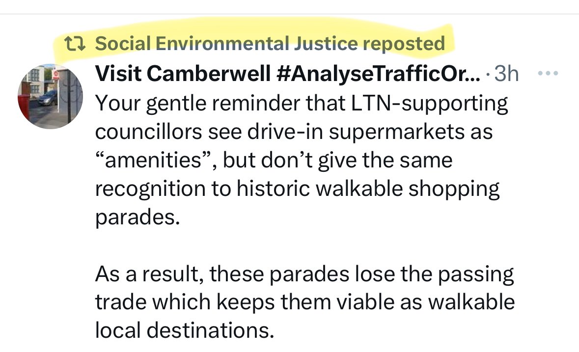 I think this word salad is suggesting that main roads need to be traffic polluted sewers too. Cars cars everywhere. SEJ is just a fringe motoring lobby group.