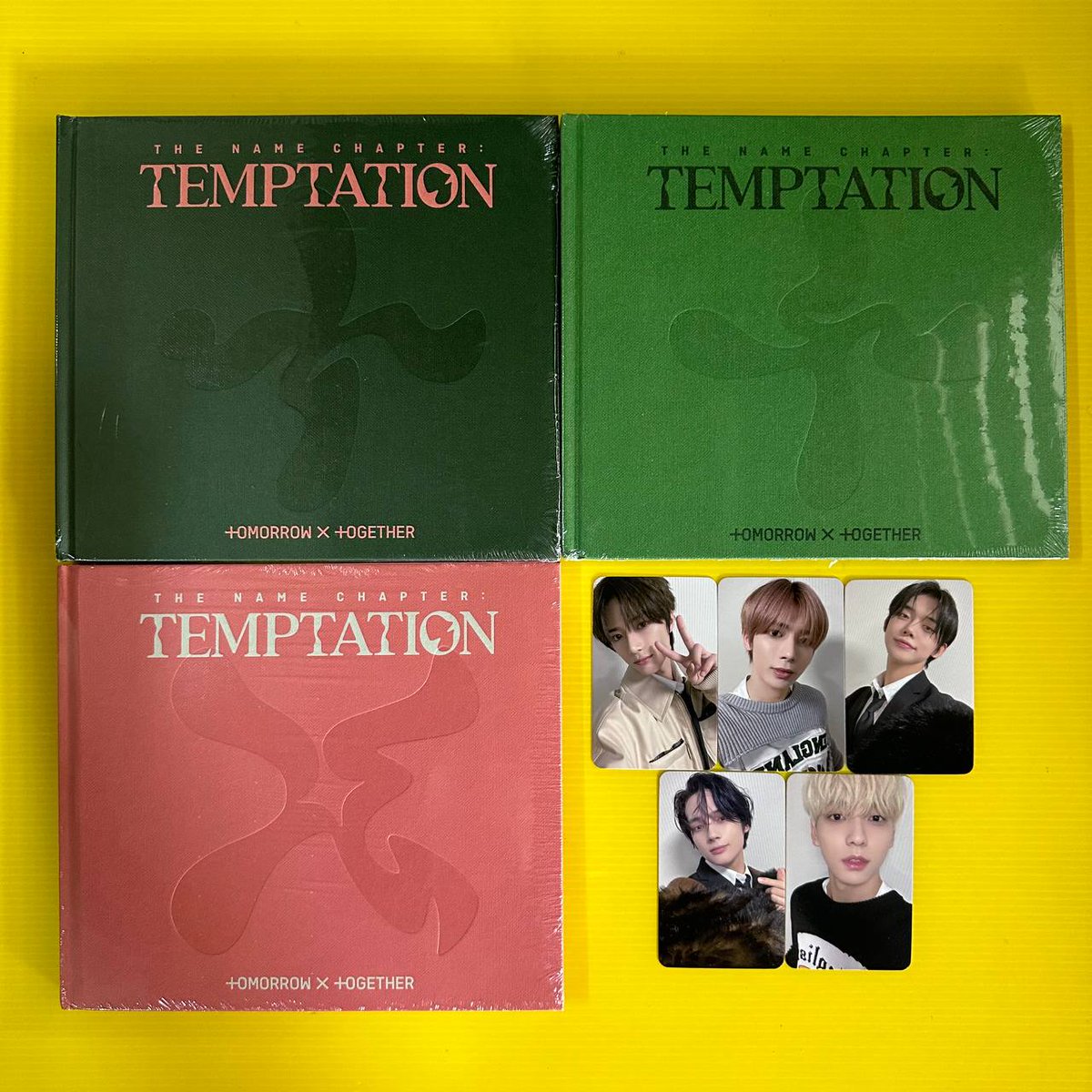 MYKpopOrder's tweet photo. 🇲🇾WTS

TXT The Name Chapter: Temptation

Buy 1 album get 1 Dear My Muse POB

✅Sealed &amp; New
⚠️Album version send out randomly

Price for 1 Album + POB
Yeonjun / Beomgyu RM106
Soobin RM94
Taehyun / Huening Kai RM81

#TXT #pasarTXT #pasarTXTMY https://t.co/jIk6zZpytY