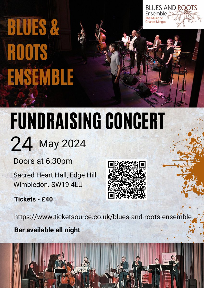 BARE will be playing its next public concert in Wimbledon on May 24th. The band will be performing some new arrangements, highlighting some of the outreach work from the last year &amp; raising money for future education projects in the South London Area. ticketsource.co.uk/booking/select…