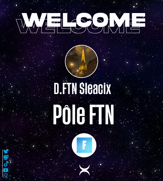 XanaryEsport's tweet photo. Si le pôle #Fortine est de retour c'est grâce à lui ! 

Voici @sleacix notre Directeur Fortnite ! 🔥 https://t.co/jWCUy3I8YK