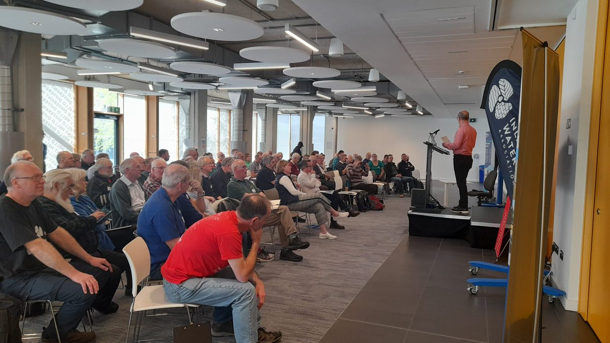 A few photos from the Restoration Conference which is taking place today at @UniNorthants! The conference is jointly organised @IWA_UK @CanalRiverTrust & @BCSocietyUK. Delegates have taken part in 2 sessions so far and are now starting their first breakout workshops of the day