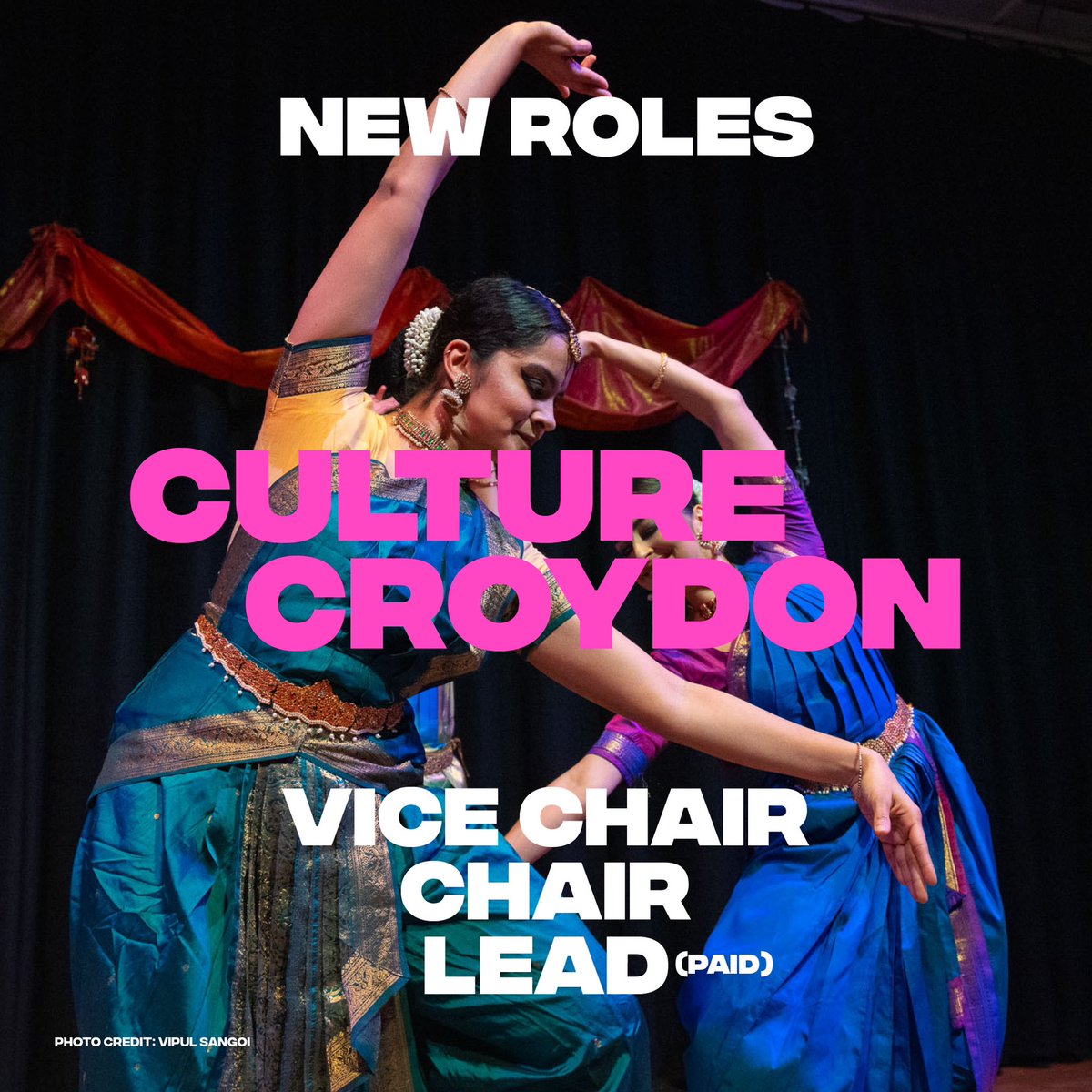 Want to contribute to the legacy of Croydon’s London Borough of Culture year?  
 
We’re looking for a Chair, Vice Chair & Lead (paid) to support delivery of Culture Croydon’s vision.

Closing:
19 Apr: Chair & Vice Chair
3 May: Lead

stanleyarts.org/recruitment 

#ThisIsCroydon #LBOC