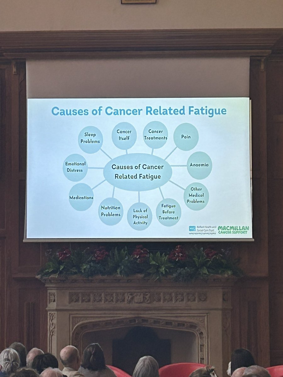 CNS nurse Louise Collins sharing a video presentation on fatigue management