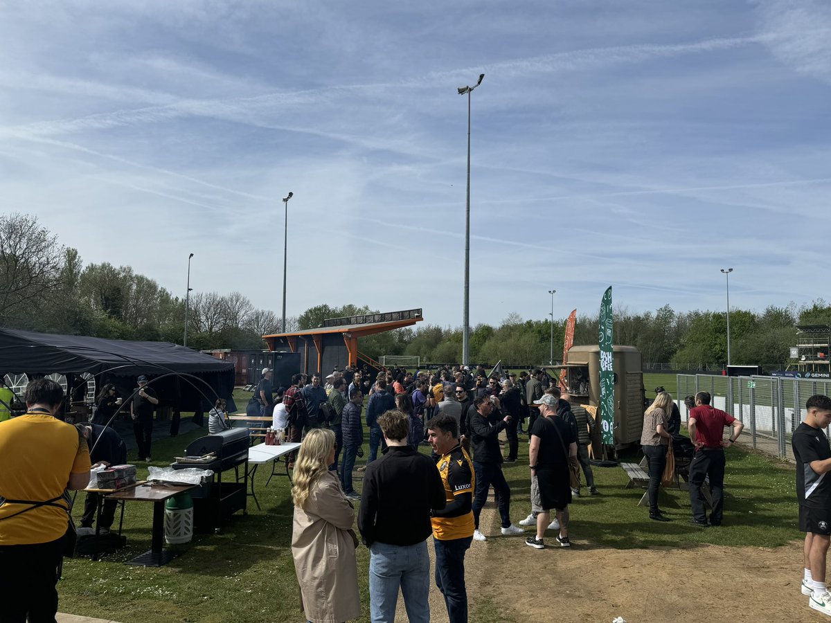 Already busy down at McMullen Park ahead of our match against Tring.

Come down and join us for what might be a magical day for the club.