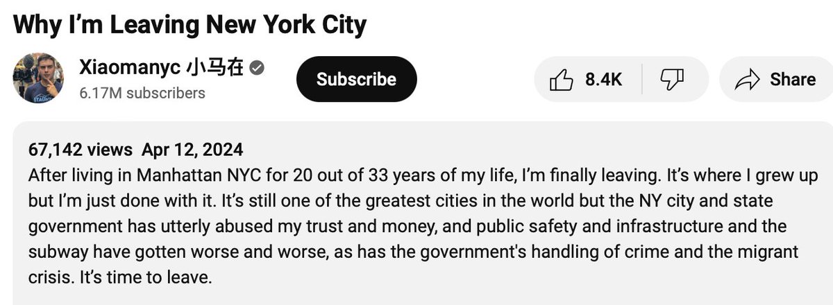 @MrAndyNgo meanwhile famous polyglot vlogger is leaving New York - after living there almost whole life 🥲  'im finally leaving'