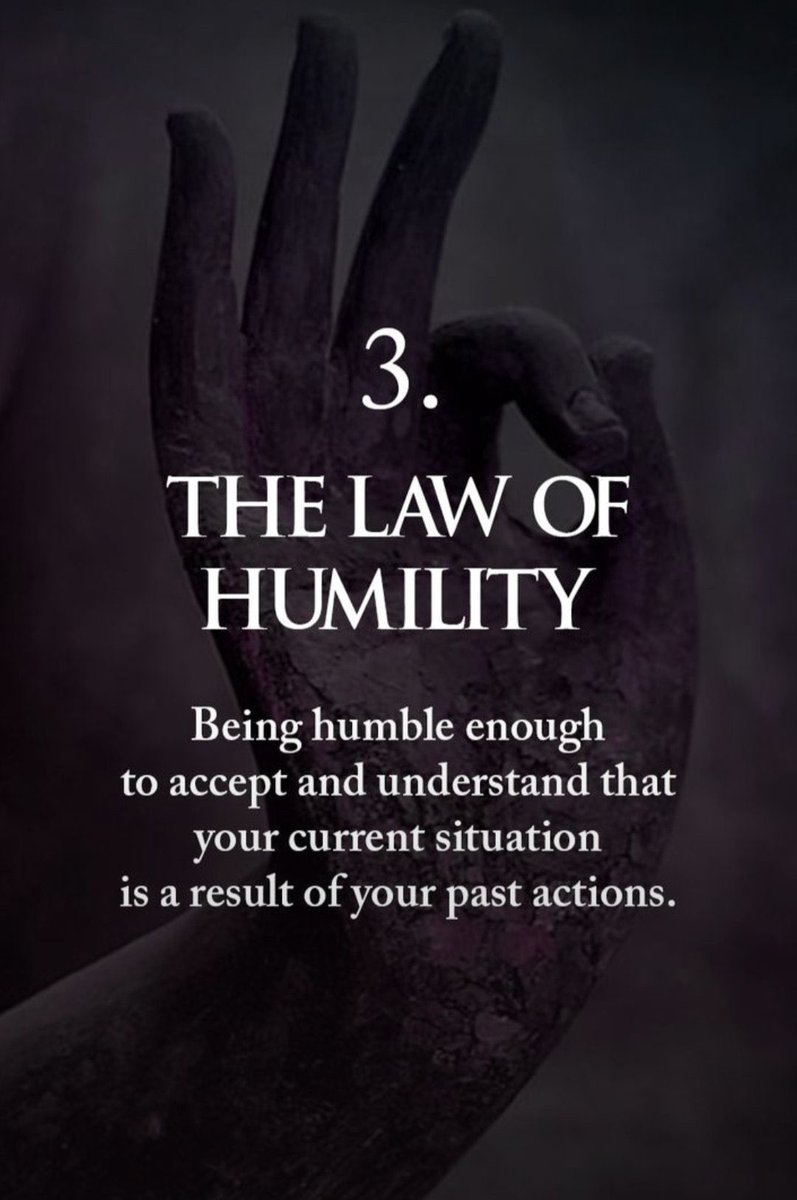 3. The Law Of Humility