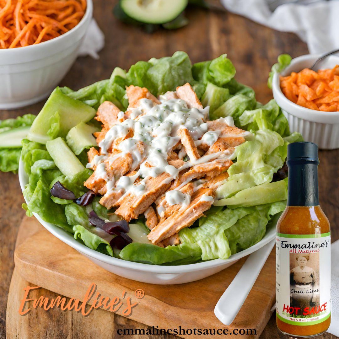 Happy National Make Lunch Count Day! 🌶️🥗🍴
Celebrate the joys of a nourishing midday meal shared with loved ones. What better way to level up your lunch than  with Emmaline's delicious all-natural hot sauce?🥗#NationalMakeLunchCountDay #EmmalinesHotSauce #LunchInspo #veganfood