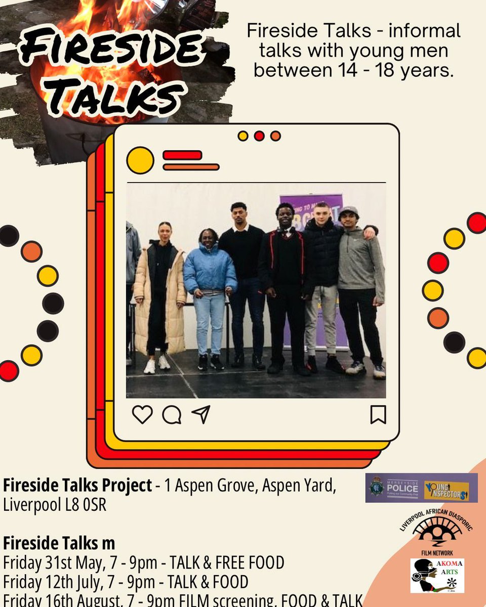 ladfnetwork's tweet image. Information for Fireside Talks🔥

For information on Giveaways/Vouchers please reach out via DM!