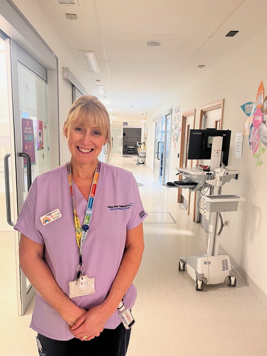 AlderHey's tweet photo. Meet the #GrandNational's honorary 35th runner 🙌 | Amanda is a dedicated Play Specialist at Alder Hey. Thanks to donations to @AlderHeyCharity, Amanda &amp; the Play team can provide a range of resources to make a significant difference to the lives of patients &amp; their families 💙 https://t.co/iBtwVUEhXs