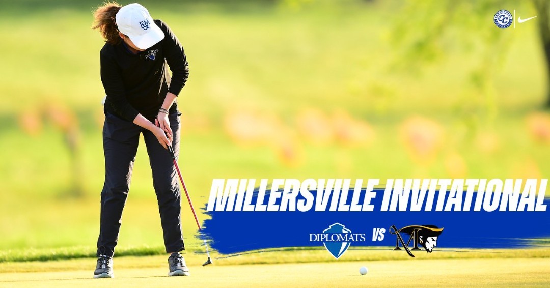 LET'S HIT THE LINKS! @fandmmgolf starts the Garden State Collegiate Classic at 8 AM, while @fandmw.golf competes in the Millersville Invitational at 1 PM! 👀 📊 📺 bit.ly/3TU9hLa