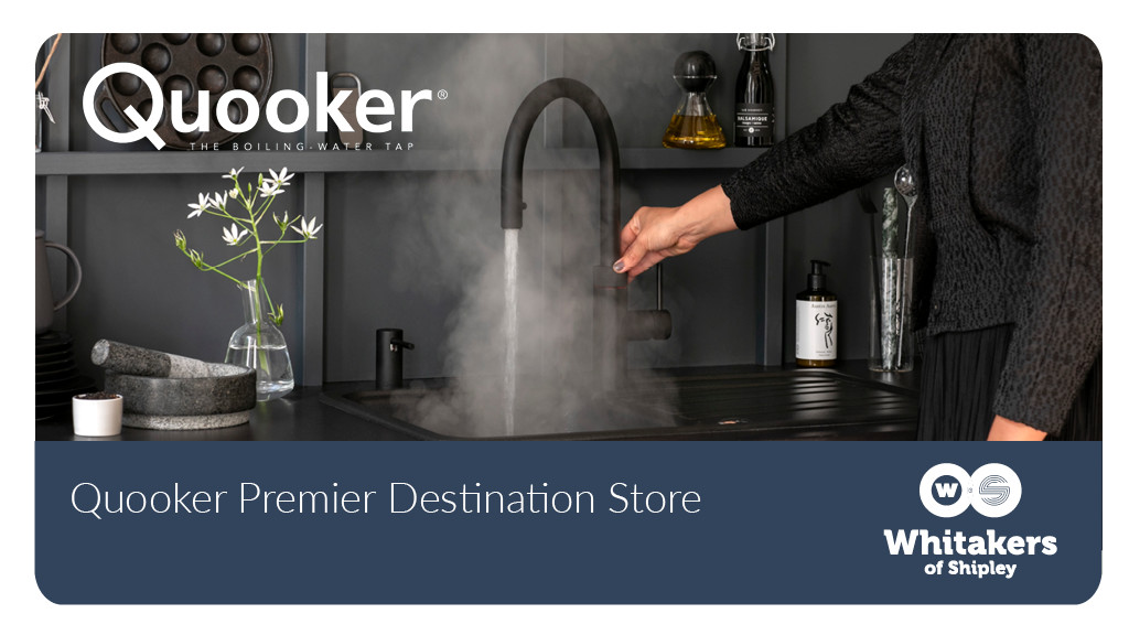 Whitakers of Shipley is a Quooker UK Premier Destination Store. 

Any Quooker Boiling Water Tap will be installed free of charge (Mainland GB Only) until 30th June 2024. 

Ask in-store for more details or give us a call on 01274 584709.

#Quooker #QuookerTap