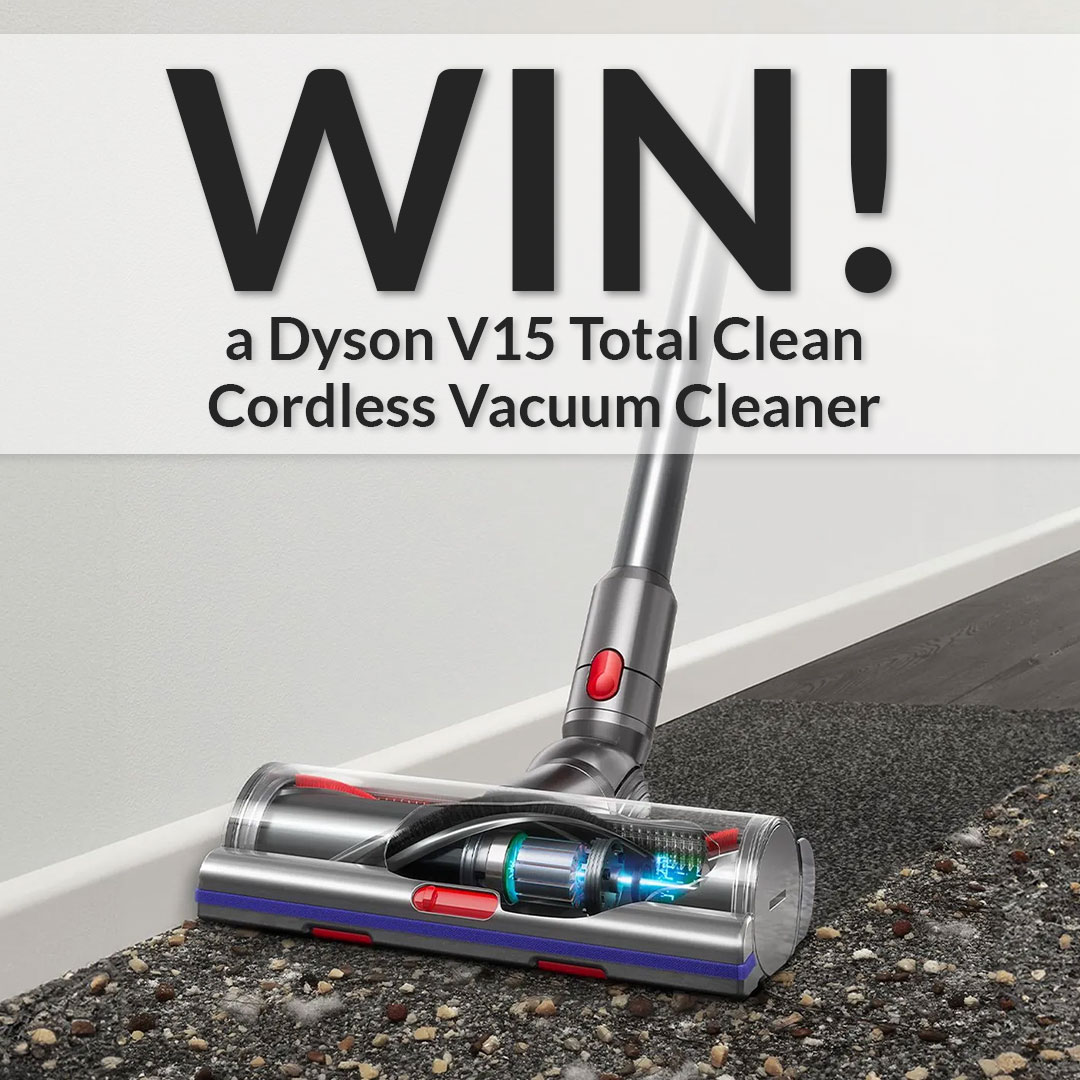 Make sure you enter our #prizedraw for a chance to #win this Dyson V15 Detect Total Clean Cordless Vacuum worth £699 - Follow us @GilesElectrical & repost!

Best of luck 🤞🛍
Entries close 01.05.24

T&Cs bit.ly/Dyson-V15-Comp

#comp #dyson #springclean