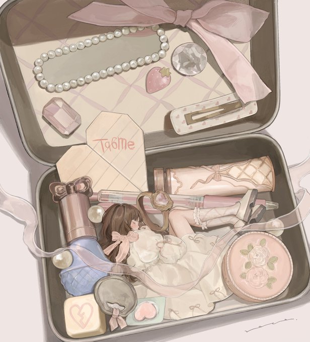 「1girl cosmetics」 illustration images(Latest)