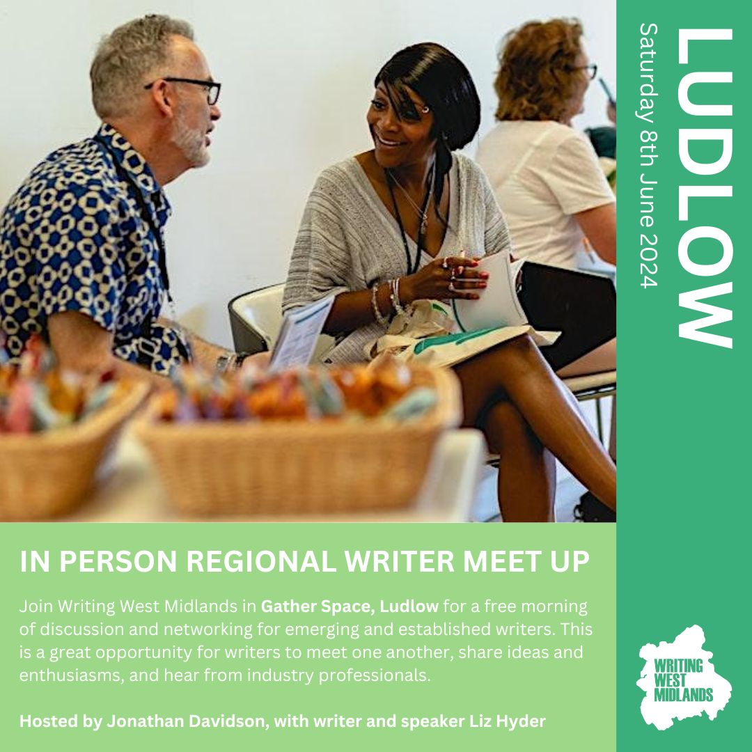 Ludlow writers don't miss out on this FREE networking opportunity at Gather Space @gather.at 🖋️ Guest writer and speaker: Liz Hyder @londonbessie 🖋️ Host: Jonathan Davidson Book here: buff.ly/4cC36nx #LudlowWriters #Writernetworking #ShropshireWriters