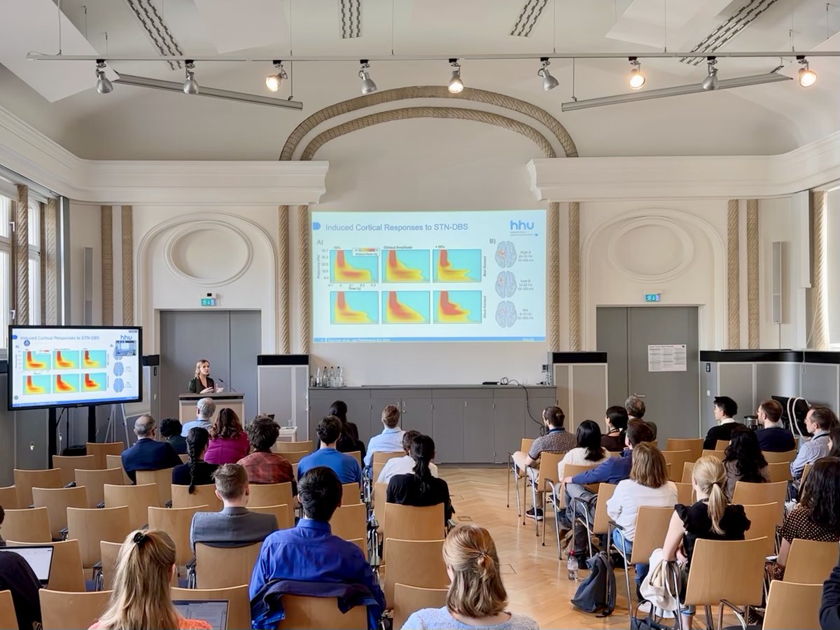 Moritz Gerster (@barleymoritz) on Twitter photo Clinically effective DBS contacts elicit stronger sensorimotor evoked potentials than ineffective ones. Moreover, they better reduce cortical beta synchrony. At #NeuralTraces2024, <a href="/SpoonerRK/">Rachel Spooner, PhD</a> offers possible explanations of why DBS actually works! doi.org/10.1038/s41531… Clinically effective DBS contacts elicit stronger sensorimotor evoked potentials than ineffective ones. Moreover, they better reduce cortical beta synchrony. At #NeuralTraces2024, <a href="/SpoonerRK/">Rachel Spooner, PhD</a> offers possible explanations of why DBS actually works! doi.org/10.1038/s41531…