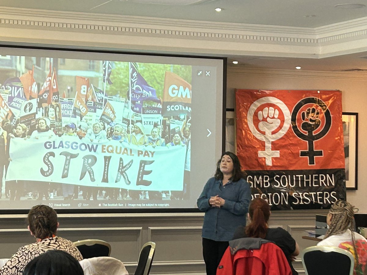 Amazing start to our Regional Women’s conference today. Over 50 incredible GMB Women talking about why they got involved in the union, equal pay and building networks. Looking forward to an inspiring weekend!