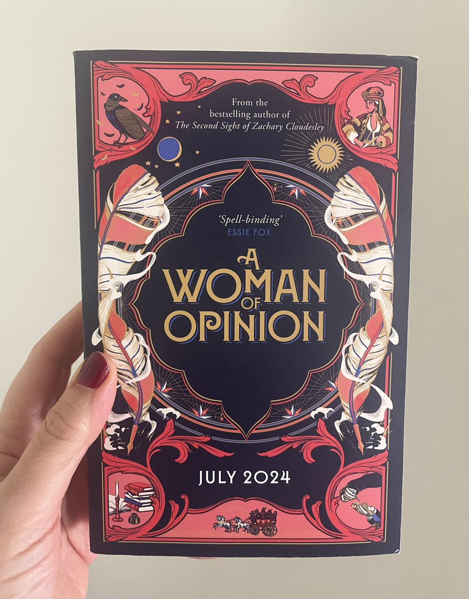 The most wonderful book post:
#AWomanofOpinion by @seanlusk1 
I’ve been waiting for this one. Thank you @DoubledayUK.
#amreading