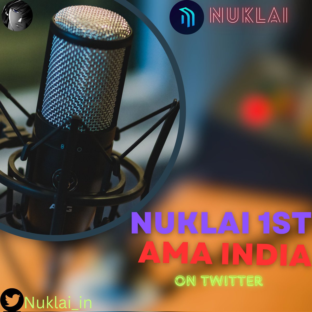 Calling all Nuklaians! ✅

Our first AMA is happening this Tuesday, April 16th at 8 PM IST!  ️

Got questions about Nuklai Data? This is your chance to get answers directly from the team. Don't miss out!  ✨

➡️ #SmartData  $NAI  @Nuklai_IN