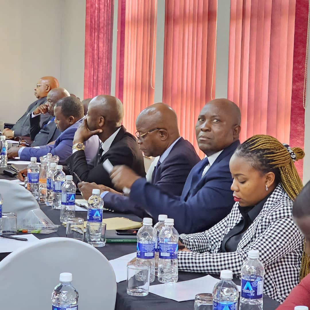Permanent Secretay, Eng P.J Makumbe illuminated on the strategic importance of the Ministry of Transport and Infrastructural Development within the delivery of key tenets of the NDS1. The Ministry has 9 parastatals as follows Zimbabwe National Road Administration (ZINARA) Central