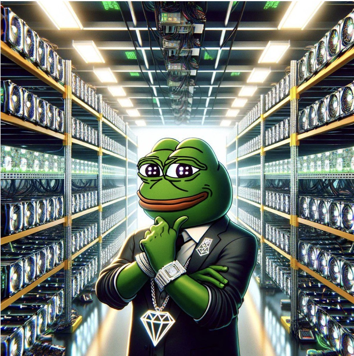 Dont miss the PepeCoin Train, its about to leave the station !!! @pepecoins 🪙🥂🤌
🐸💚🐸💚🐸💚🐸💚🐸💚🐸
Hurry up, grab your pepecoins and stake them to earn your @BasedAI Rewards !! 
Its literally raining money in the Pepecoin World, its INSANE

Ive never seen dips get eaten up…