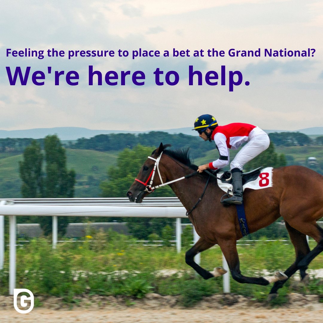 Feeling the pressure of the #GrandNational? You're not alone. If you need support with your gambling, we're here to help: ow.ly/l3Wu50Re5S4