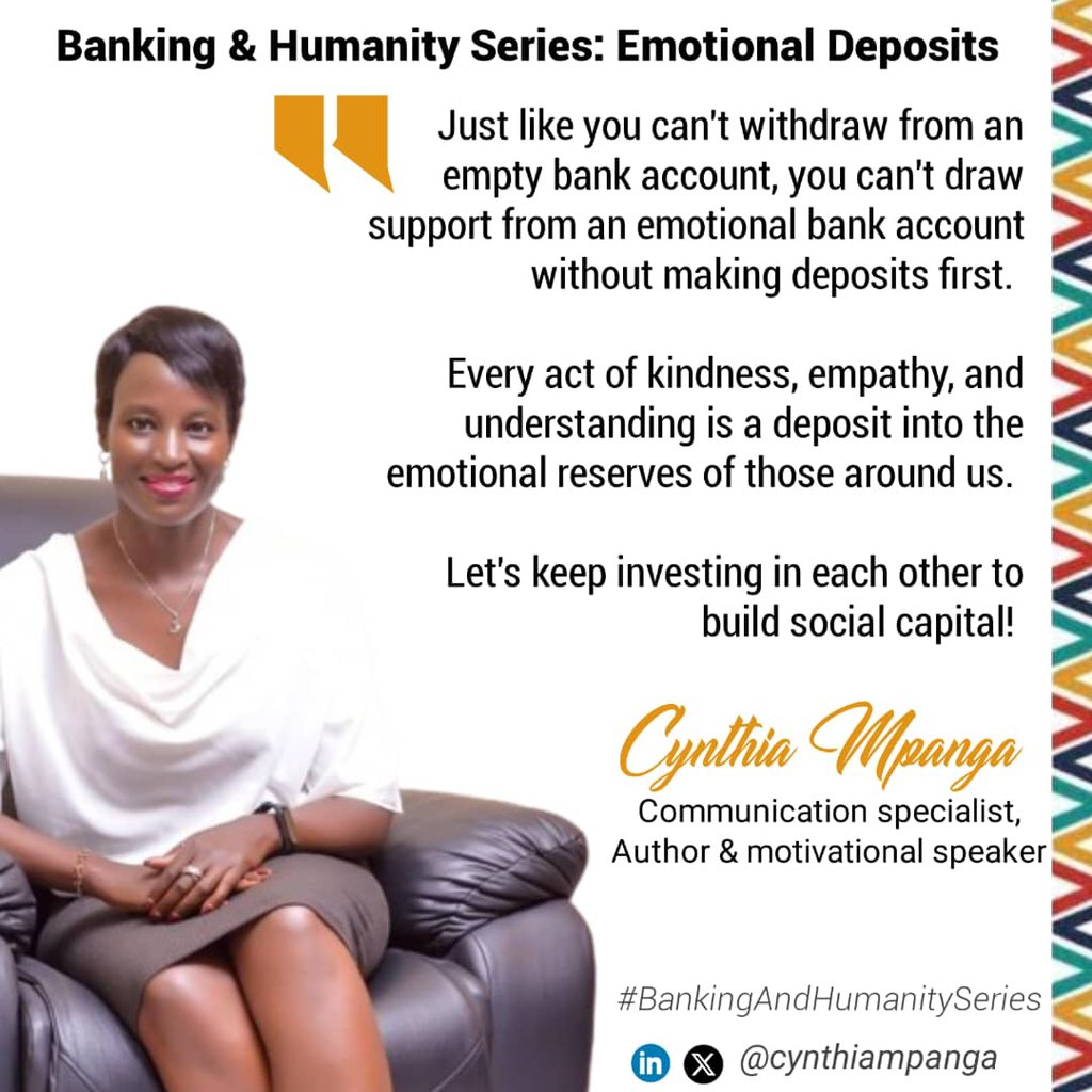 To celebrate my 20 years in Banking anniversary, I'll share lessons learned, reflecting on how banking principles intersect with humanity & offer insights from corporate life, emphasizing resilience, passion, humility, teamwork, stoicism and leadership. #AnniversaryCelebration