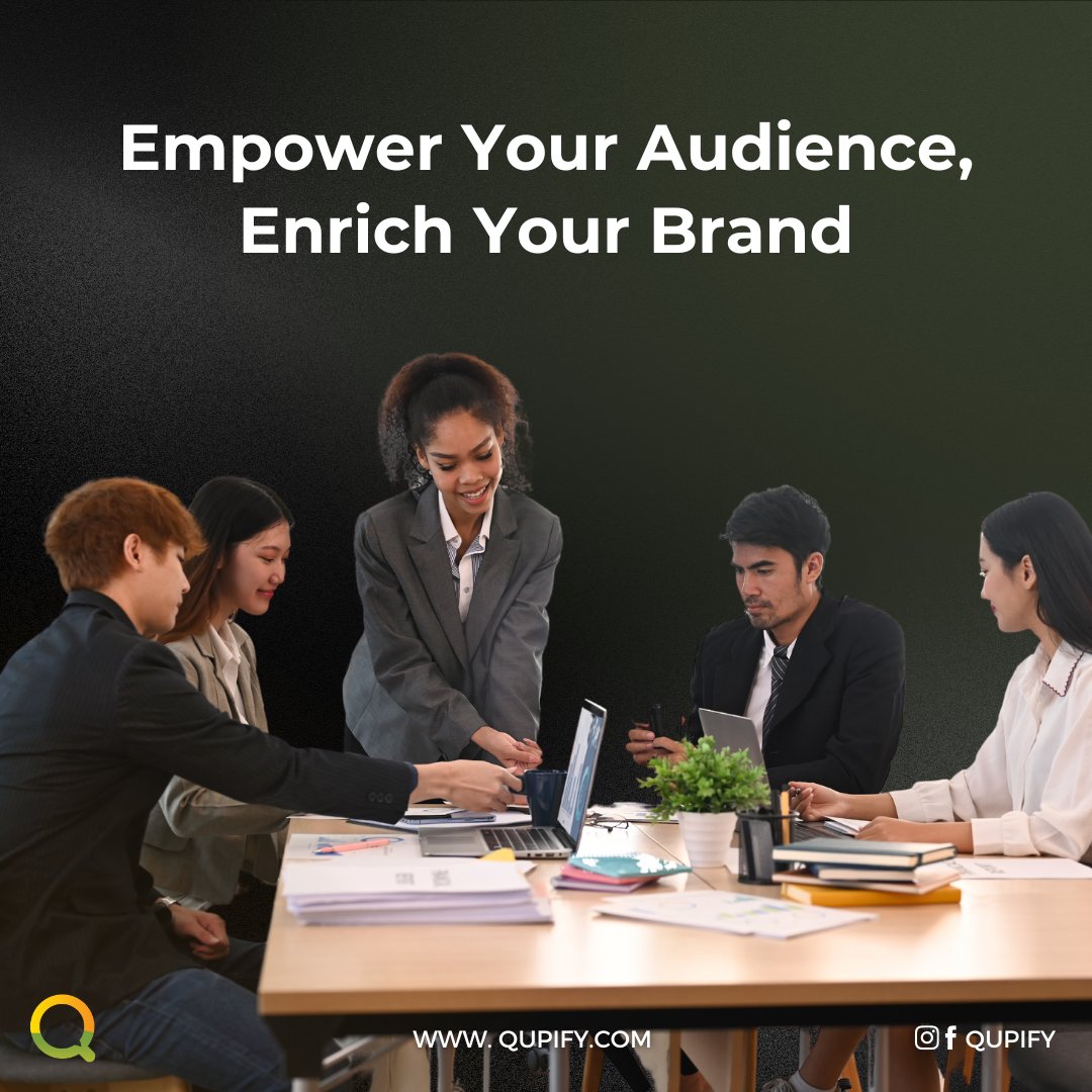 👥 User-generated content (UGC) turns your customers into your biggest advocates. 

Discover how to encourage and leverage UGC to enrich your content strategy on our website. 
🌐 qupify.com 
📧 hello@qupify.com 

#UserGeneratedContent #BrandEngagement