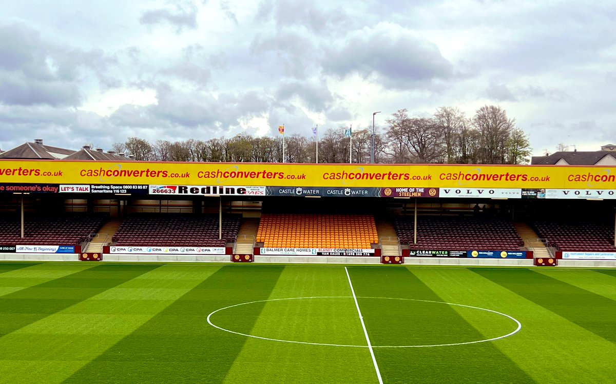 The calm before the storm. It all comes down to today. Let’s make @MotherwellFC a fortress.