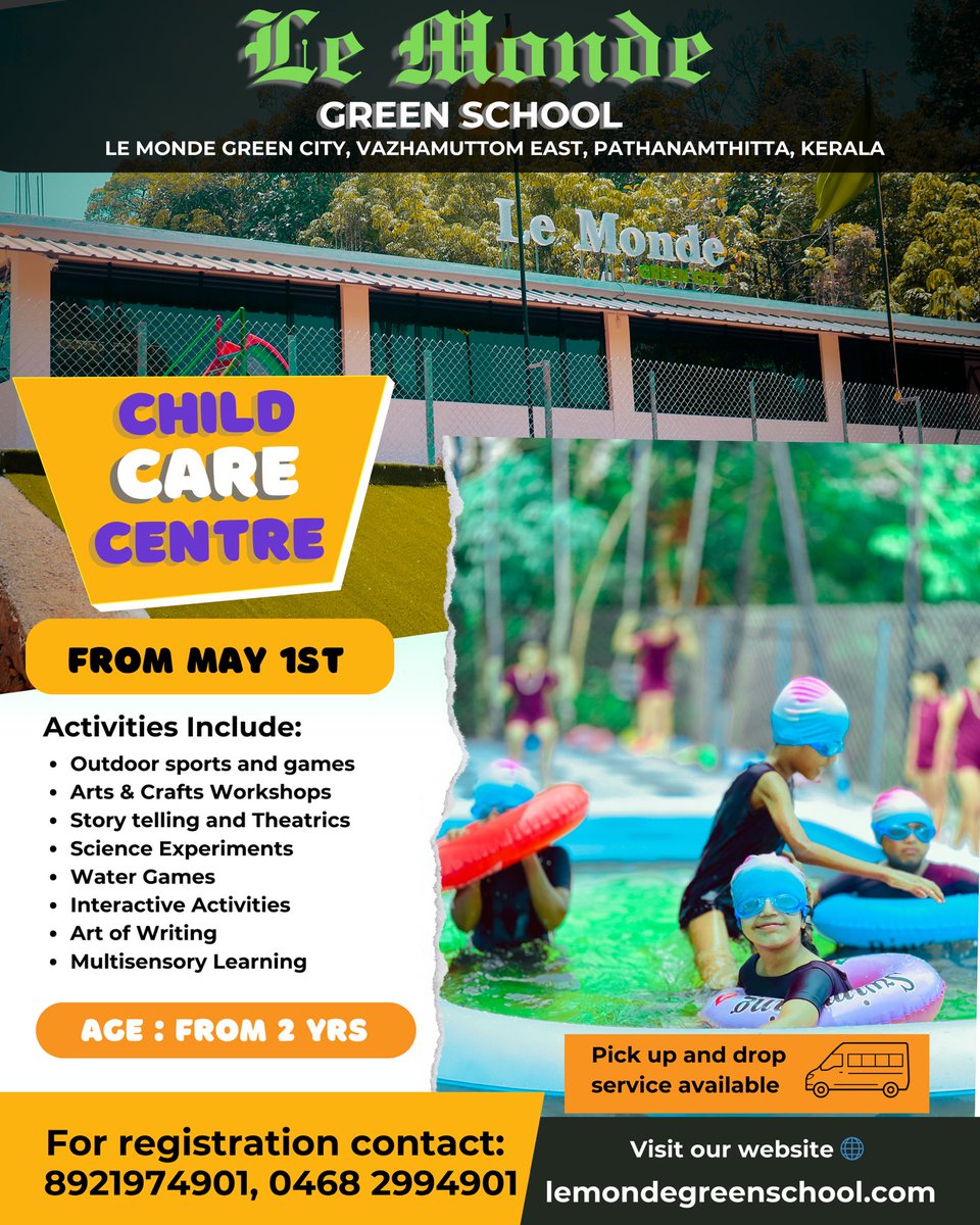 LeMondeOfficial's tweet photo. Child care centre. https://t.co/6ncJ2sNIKz