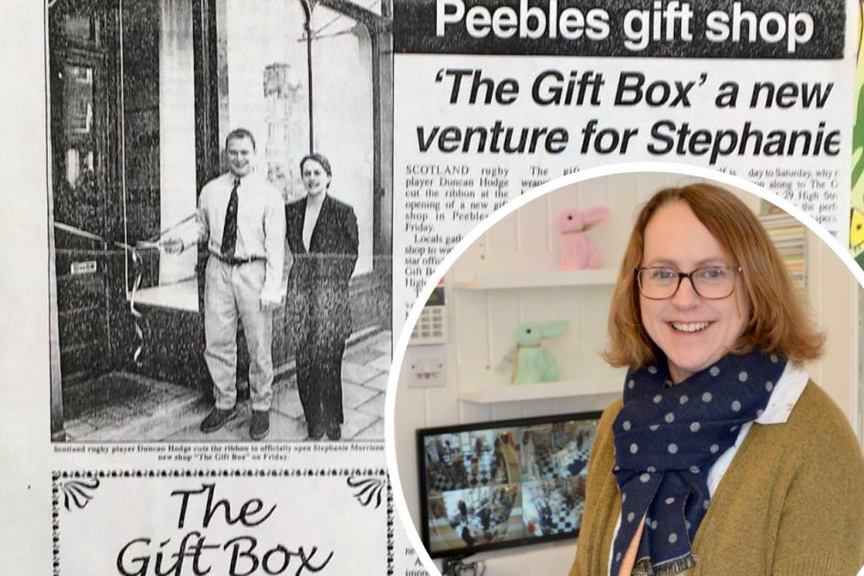 A GIFT shop entrepreneur will celebrate 25 years on Peebles High Street this year dlvr.it/T5S5K0 🔗 Link below