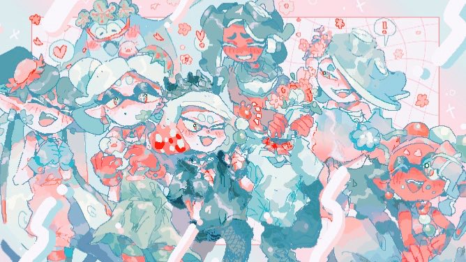 🌸🌷🪷春だ！🪷🌷🌸 #スプラトゥーン3 #splatoon3