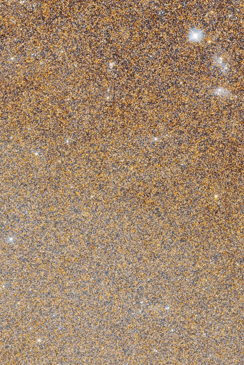 NightSkyToday's tweet image. You'd think it's sand underfoot, but it's a small region in the Andromeda galaxy with at least 500 million stars.✨