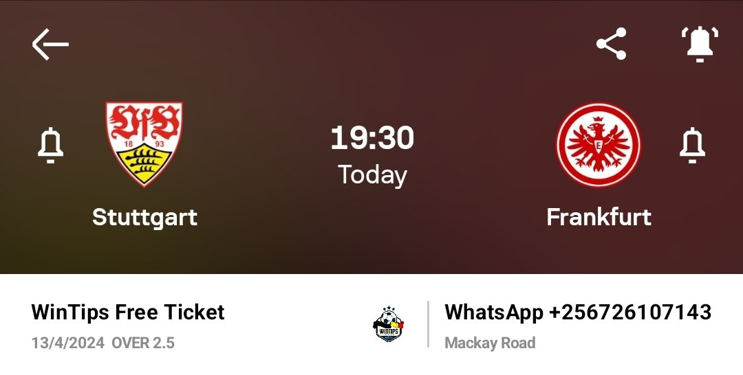 vicktas11411's tweet photo. Unlocking a statistical trend in the upcoming Stuttgart vs Eintracht Frankfurt match - analysis shows potential for OVER 2.5 goals! Stay tuned! #Stuttgart #EintrachtFrankfurt #Bundesliga #FootballAnalysis #GoalPredictions https://t.co/bvH4DSaODD