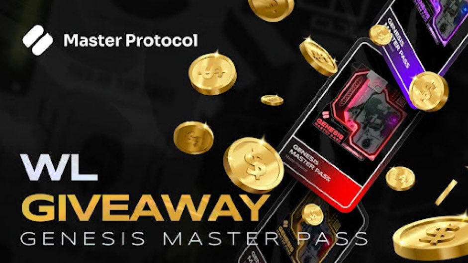 🌟LeoStudio x MasterProtocol🌟 🎁 3個x白單Whitelist ① 關注@LeoStudio_LS @MasterProtocol_ ② 加入DC：discord.gg/masterprotocol ③ Like+RT+留言 base address ———————————————- Genesis Master Pass是@MasterProtocol_即將發行的NFT系列，Free…