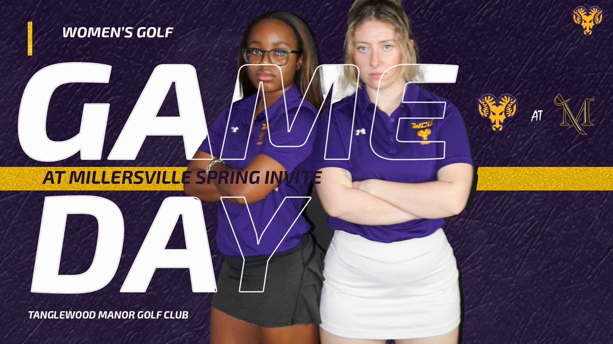 GOLF: West Chester women's golf is back in action today at Tanglewood Manor Golf Club in Quarryville for the Millersville Spring Invitational! #ramsup