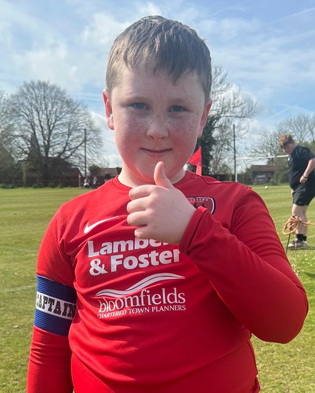 Very proud of this one this morning! ❤️
He took a knock to his knee, but without any subs, played in goal for the second half, pulling off some magnificent saves to earn him the Captain’s armband!👏🔴⚫️ #gofozzies #minisoccer #fozzies #grassroots #teamgame #proudmama