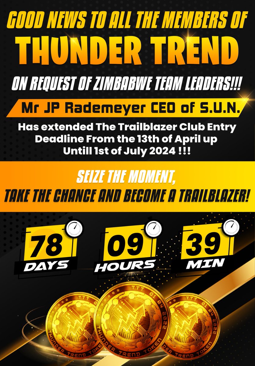 THUNDER TREND TOKEN 🚀 tweet media