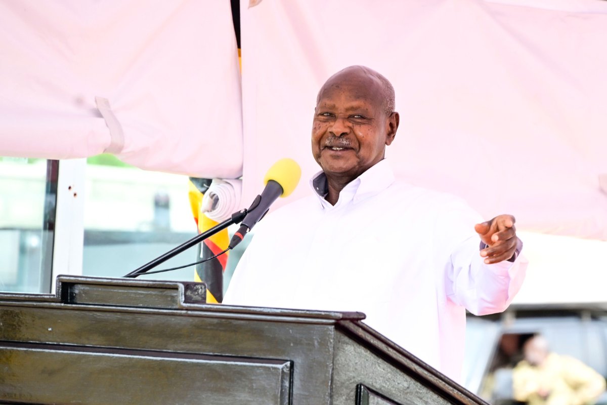 President @KagutaMuseveni yesterday launched Uganda's first tin refining plant in Ruti, Mbarara City. The facility is owned by Woodcross Resources, a company which is composed of a mining division focused on the exploration, development and operation of mining licences in