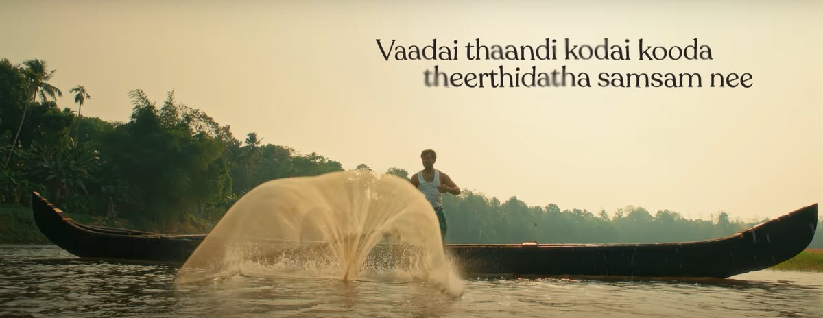 'Vaadai thaandi kodai kooda theernthidadha Zam zam nee' Finally found the meaning of zamzam! Understanding the character, research about the location backdrop & then adding it to the song situation - perfect👍 Hats off to @KavingarSnekan✍️ #TheGoatLife #Aadujeevitham @arrahman