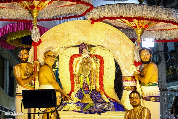 చంద్రప్రభ వాహనంపై శ్రీ కోదండరాముడి వైభవం