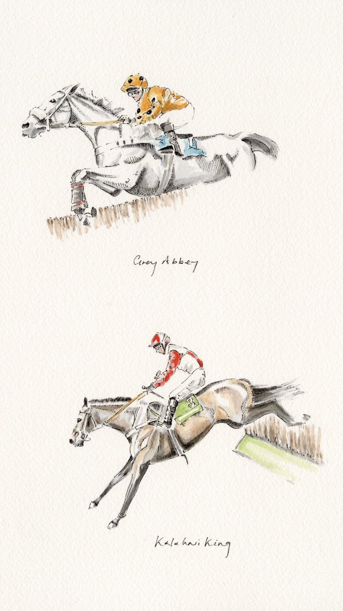 It’s #GrandNational Day! Here is #AmberleighHouse trained by @donaldmccain and finely ridden by Graham Lee @glee17ijf - these prints are still available and funds raised will go to helping Graham following on from his life changing accident last year. @itvracing @AP_McCoy DM