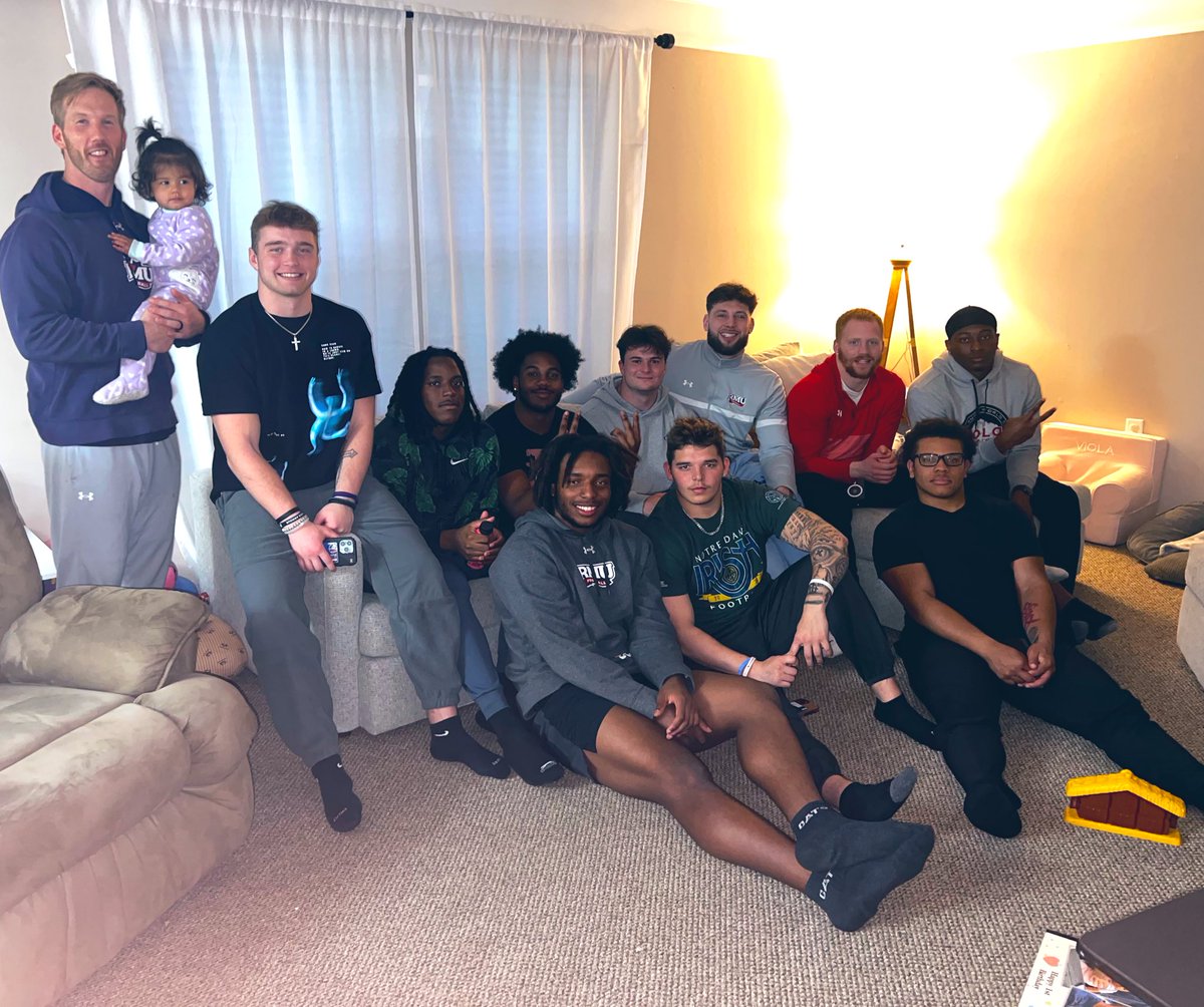 Dave Plungas (@coachplungasjmu) on Twitter photo LB dinner at the house last night. Getting ready to begin the 3rd Quarter together.
#FamilyStrength #SwarmAndSmash #H2
<a href="/Pat_McDonnell15/">Patrick McDonnell ✞</a> <a href="/jshegog_1/">Jamar Shegog</a> <a href="/_seth26/">Seth Verilus2️⃣🇭🇹</a> <a href="/Chosen1dev/">Dev</a> <a href="/Jpergine1/">Johnny Pergine</a> @_tk_97_ <a href="/alex_long22/">Alex Long</a> <a href="/_daveswartz_/">Dave Swartzentruber</a> <a href="/jarel_davis/">JarelDavis</a> @mitchell8_jr LB dinner at the house last night. Getting ready to begin the 3rd Quarter together.
#FamilyStrength #SwarmAndSmash #H2
<a href="/Pat_McDonnell15/">Patrick McDonnell ✞</a> <a href="/jshegog_1/">Jamar Shegog</a> <a href="/_seth26/">Seth Verilus2️⃣🇭🇹</a> <a href="/Chosen1dev/">Dev</a> <a href="/Jpergine1/">Johnny Pergine</a> @_tk_97_ <a href="/alex_long22/">Alex Long</a> <a href="/_daveswartz_/">Dave Swartzentruber</a> <a href="/jarel_davis/">JarelDavis</a> @mitchell8_jr