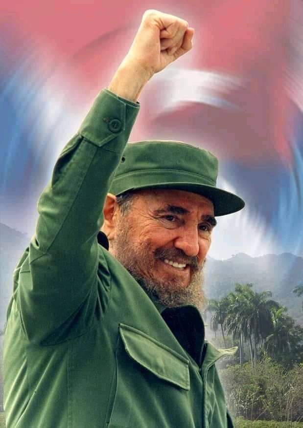 '#Cuba ha resistido y resistirá. No extenderá jamás sus manos pidiendo limosnas. Seguirá adelante con la frente en alto'. #FidelPorSiempre #IslaRebelde